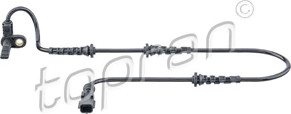 Topran 701 424 - Capteur, vitesse de roue droxauto.com