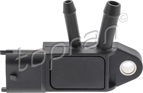 Topran 701 653 - Capteur, pression des gaz échappement droxauto.com