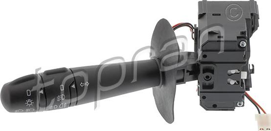 Topran 702 593 - Commutateur de colonne de direction droxauto.com