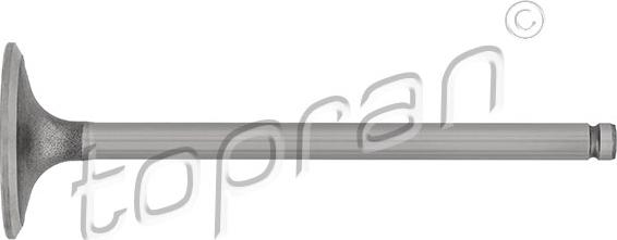 Topran 721 550 - Soupape d'admission droxauto.com