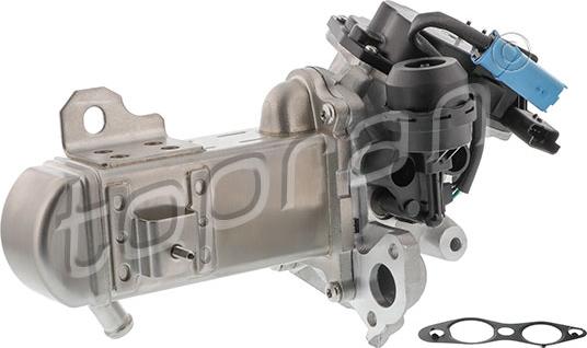 Topran 723 952 - Radiateur, réaspiration des gaz d'échappement droxauto.com