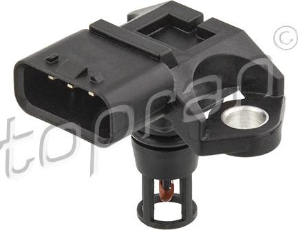 Topran 722 631 - Capteur, pression du tuyau d'admission droxauto.com