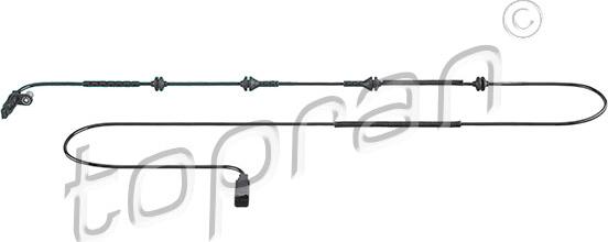 Topran 722 100 - Capteur, vitesse de roue droxauto.com