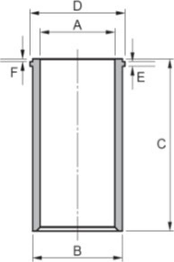 TPR 0312F - Chemise de cylindre droxauto.com