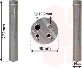 TQ TQ-4300D493 - Filtre déshydratant, climatisation droxauto.com
