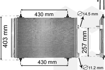 TQ TQ-09005231 - Condensateur, climatisation droxauto.com