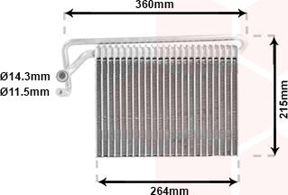 TQ TQ-0600V024 - Évaporateur climatisation droxauto.com