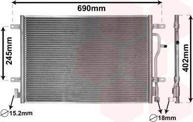 TQ TQ-03005199 - Condensateur, climatisation droxauto.com