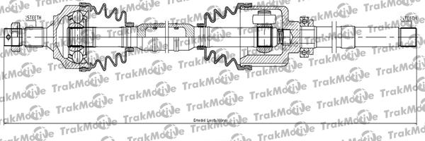TrakMotive 30-1216 - Arbre de transmission droxauto.com