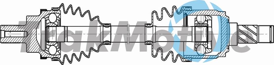 TrakMotive 30-2110 - Arbre de transmission droxauto.com