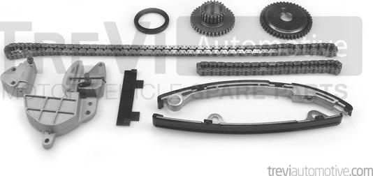Trevi Automotive KC1057 - Kit de distribution par chaîne droxauto.com