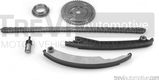 Trevi Automotive KC1063 - Kit de distribution par chaîne droxauto.com