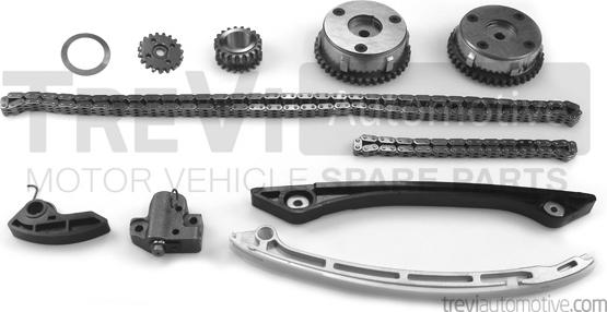 Trevi Automotive KC1168 - Kit de distribution par chaîne droxauto.com