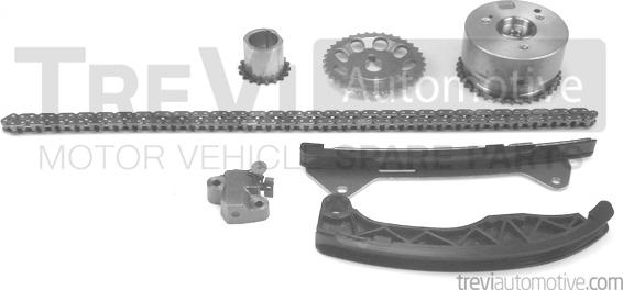 Trevi Automotive KC1104 - Kit de distribution par chaîne droxauto.com