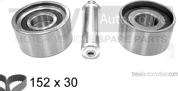 Trevi Automotive KD1544 - Kit de distribution droxauto.com