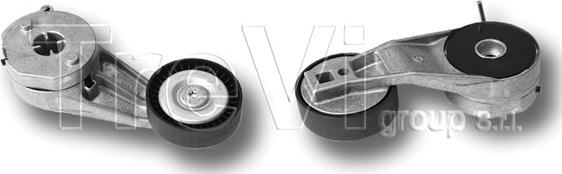 Trevi Automotive TA1160 - Tendeur de courroie, courroie trapézoïdale à nervures droxauto.com