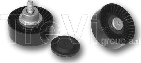 Trevi Automotive TA1706 - Poulie renvoi / transmission, courroie trapézoïdale à nervures droxauto.com