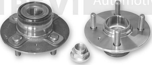 Trevi Automotive WB1460 - Kit de roulements de roue droxauto.com