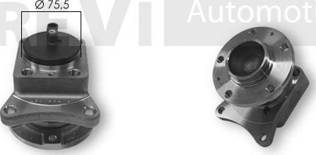 Trevi Automotive WB1092 - Kit de roulements de roue droxauto.com