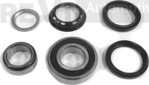 Trevi Automotive WB2250 - Kit de roulements de roue droxauto.com