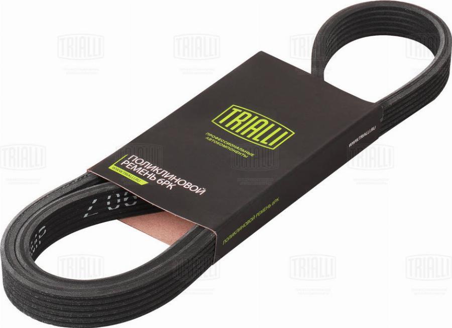 Trialli 6DPK1195 - Courroie trapézoïdale à nervures droxauto.com