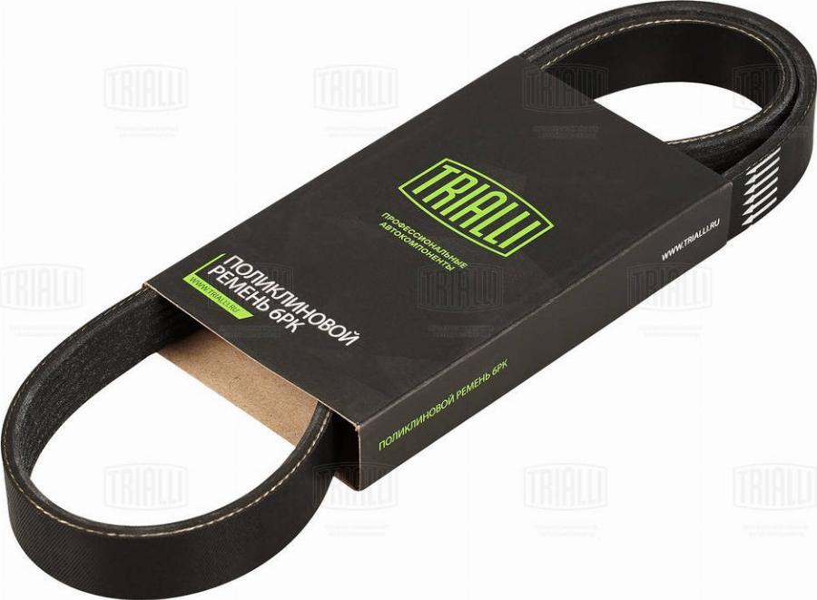 Trialli 6PK1042E - Courroie trapézoïdale à nervures droxauto.com