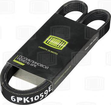 Trialli 6PK1059E - Courroie trapézoïdale à nervures droxauto.com
