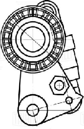 Trialli CM 5477 - Tendeur de courroie, courroie trapézoïdale à nervures droxauto.com