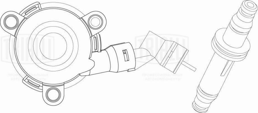 Trialli CT 2102 - Butée hydraulique, embrayage droxauto.com