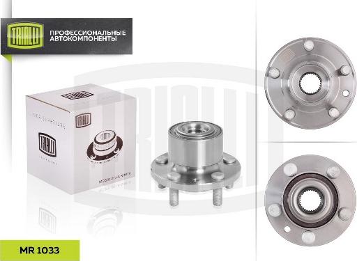 Trialli MR 1033 - Kit de roulements de roue droxauto.com