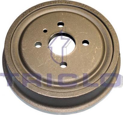 Triclo 848196 - Tambour de frein droxauto.com