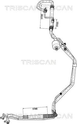 Triscan 9010 28065 - Conduite à haute / basse pression, climatisation droxauto.com