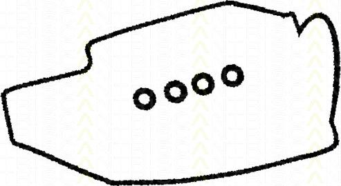 Triscan 515-6904 - Jeu de joints d'étanchéité, couvercle de culasse droxauto.com