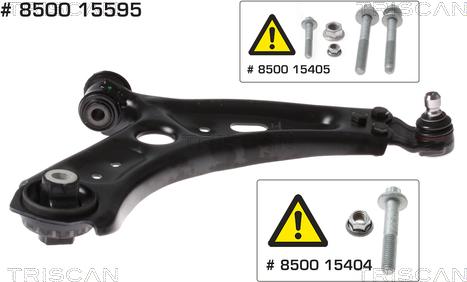 Triscan 8500 15595 - Bras de liaison, suspension de roue droxauto.com