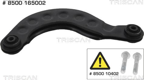 Triscan 8500 165002 - Bras de liaison, suspension de roue droxauto.com