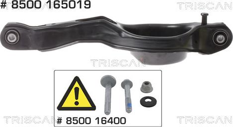 Triscan 8500 165019 - Bras de liaison, suspension de roue droxauto.com