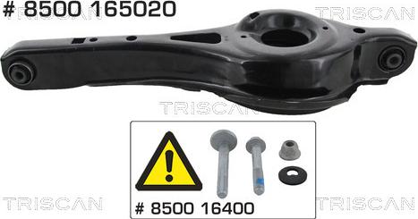 Triscan 8500 165020 - Bras de liaison, suspension de roue droxauto.com