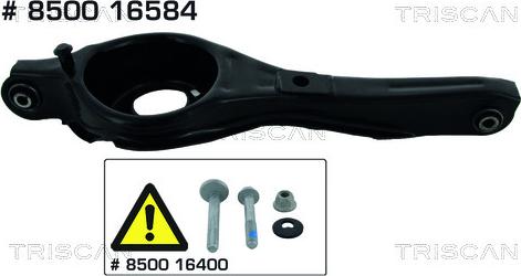 Triscan 8500 16584 - Bras de liaison, suspension de roue droxauto.com
