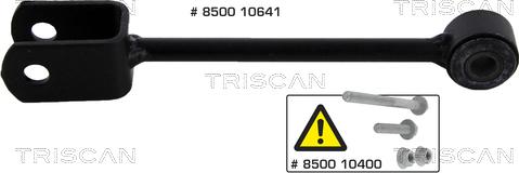 Triscan 8500 10641 - Entretoise / tige, stabilisateur droxauto.com