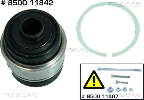 Triscan 8500 11842 - Rotule de suspension droxauto.com