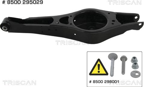 Triscan 8500 295029 - Bras de liaison, suspension de roue droxauto.com