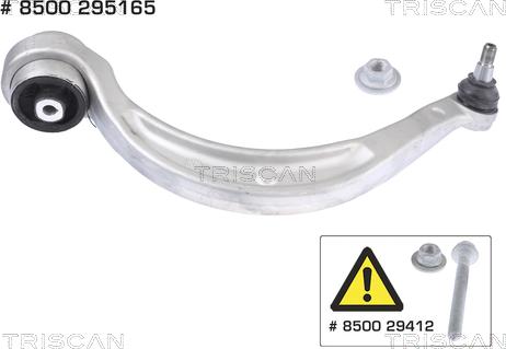 Triscan 8500 295165 - Bras de liaison, suspension de roue droxauto.com