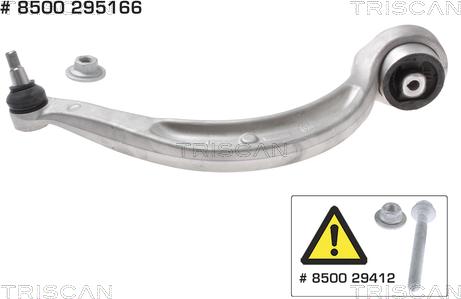 Triscan 8500 295166 - Bras de liaison, suspension de roue droxauto.com