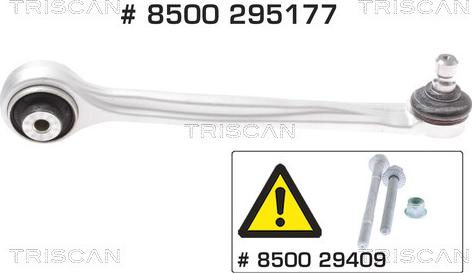 Triscan 8500 295177 - Bras de liaison, suspension de roue droxauto.com