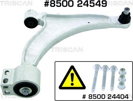 Triscan 8500 24549 - Bras de liaison, suspension de roue droxauto.com