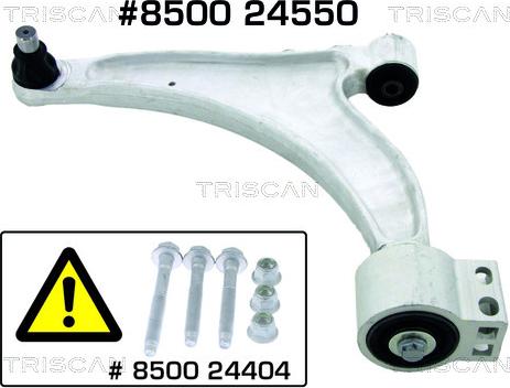 Triscan 8500 24550 - Bras de liaison, suspension de roue droxauto.com