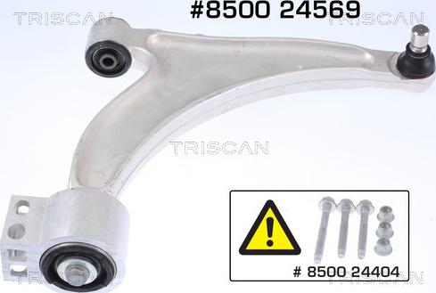 Triscan 8500 24569 - Bras de liaison, suspension de roue droxauto.com