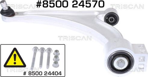 Triscan 8500 24570 - Bras de liaison, suspension de roue droxauto.com