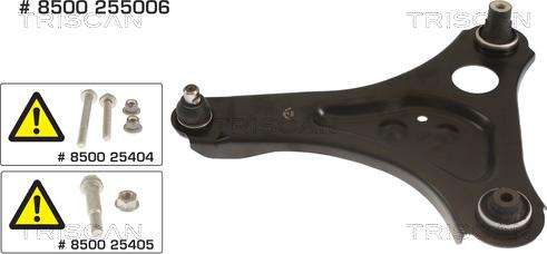 Triscan 8500 255006 - Bras de liaison, suspension de roue droxauto.com