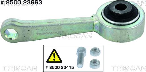 Triscan 8500 23663 - Entretoise / tige, stabilisateur droxauto.com